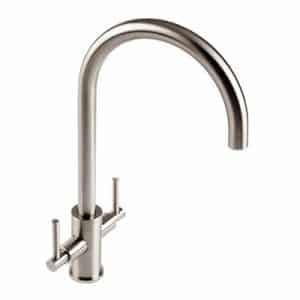 Curvato Slim Lever Tap - Brushed Steel Curvato Tap